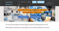 Desktop Screenshot of easycompmangueira.com.br