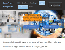 Tablet Screenshot of easycompmangueira.com.br